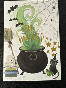 Best Witches Halloween Greeting Card