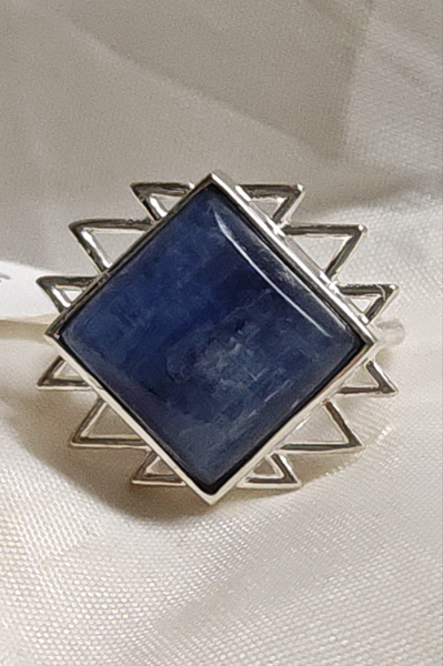 Blue Kyanite Ring