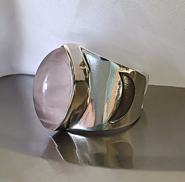 Rose Quartz Ring
