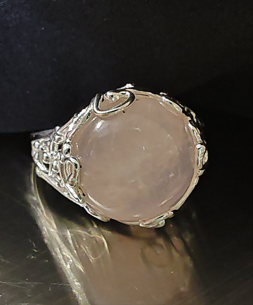 Rose Quartz Ring