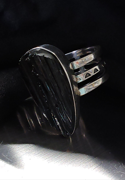 Black Tourmaline Ring