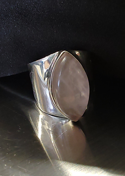Rose Quartz Ring