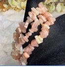 Moonstone Two Color Chip Bracelets