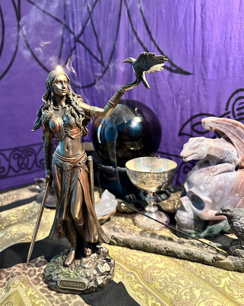 Morrigan Celtic Goddess of Birth Battle and Death