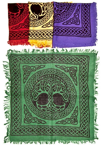 Tree of Life Altar Cloth Red