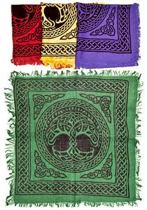 Tree of Life Altar Cloth Purple