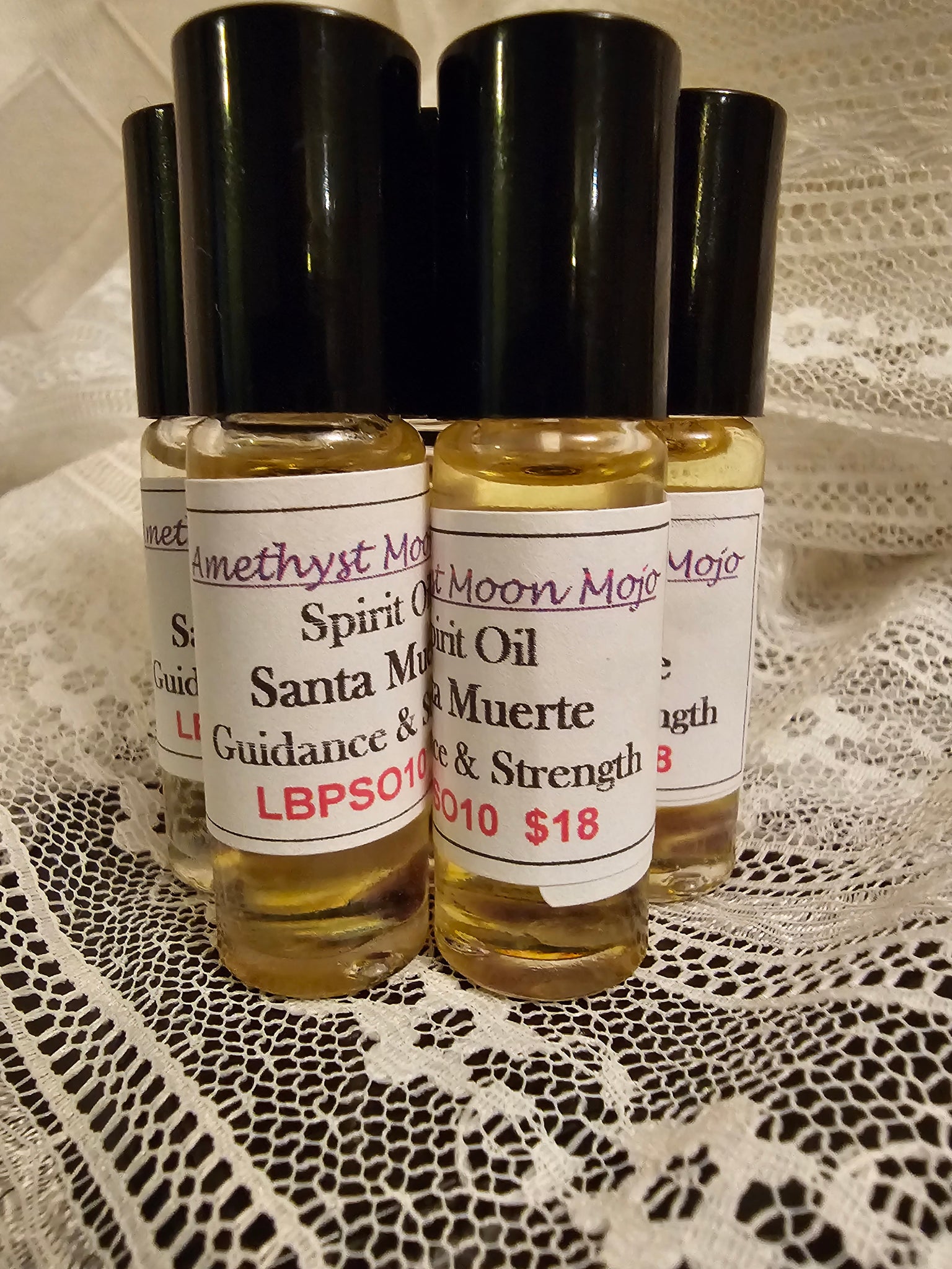 Spirit Oil Santa Muerte