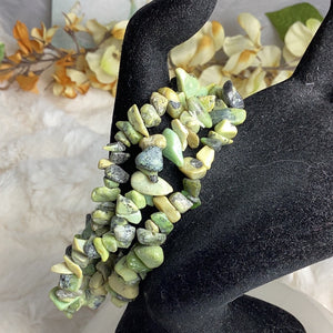 Serpentine Chip Bracelets