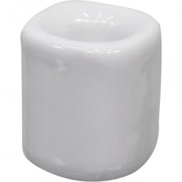 White Ceramic Spell Chime Candle Holder