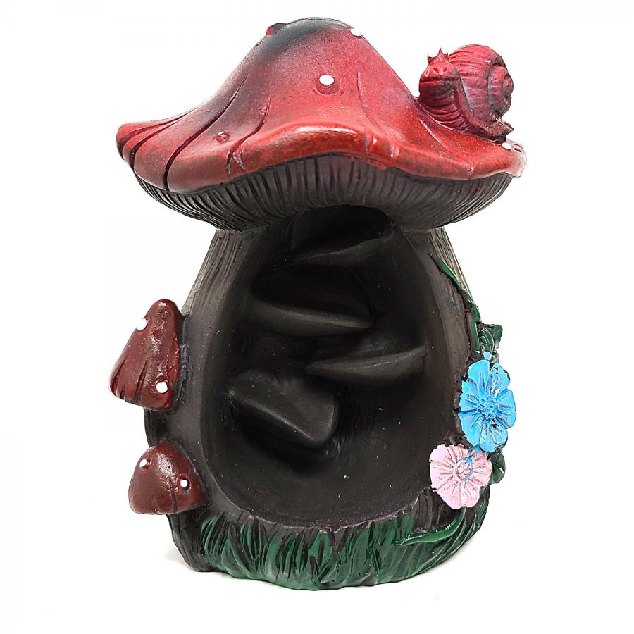 Mushroom Backflow Cone Incense Burner