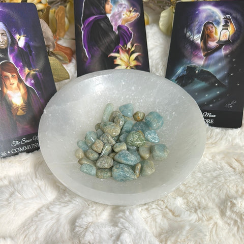Aquamarine Hand Tumbled