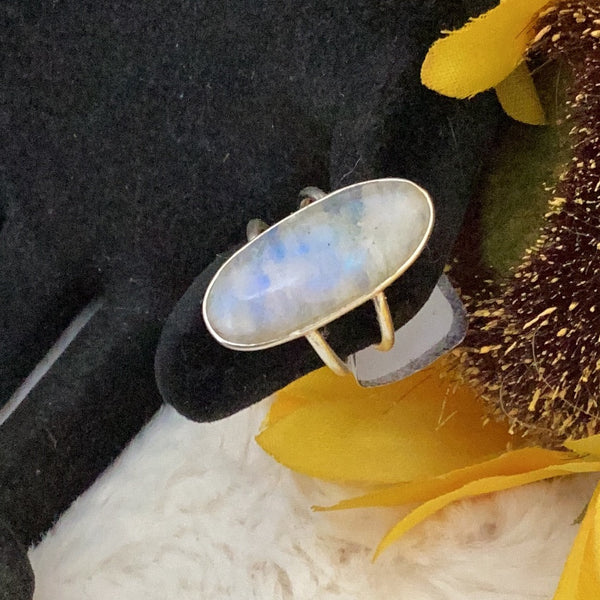 Moonstone Ring Large Oval