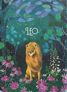 Leo Greeting Card for All Occasion