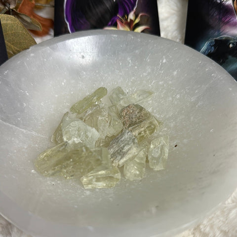 Hiddenite Rough Raw Large