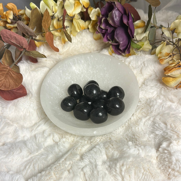 Tourmaline Black Tumbled