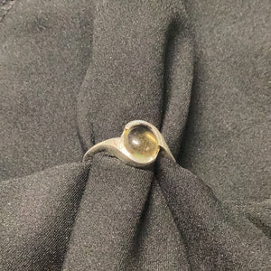 Honey Quartz Oval Ring