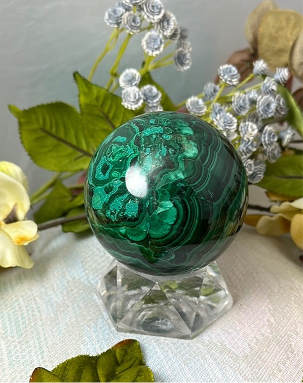 Malachite Sphere