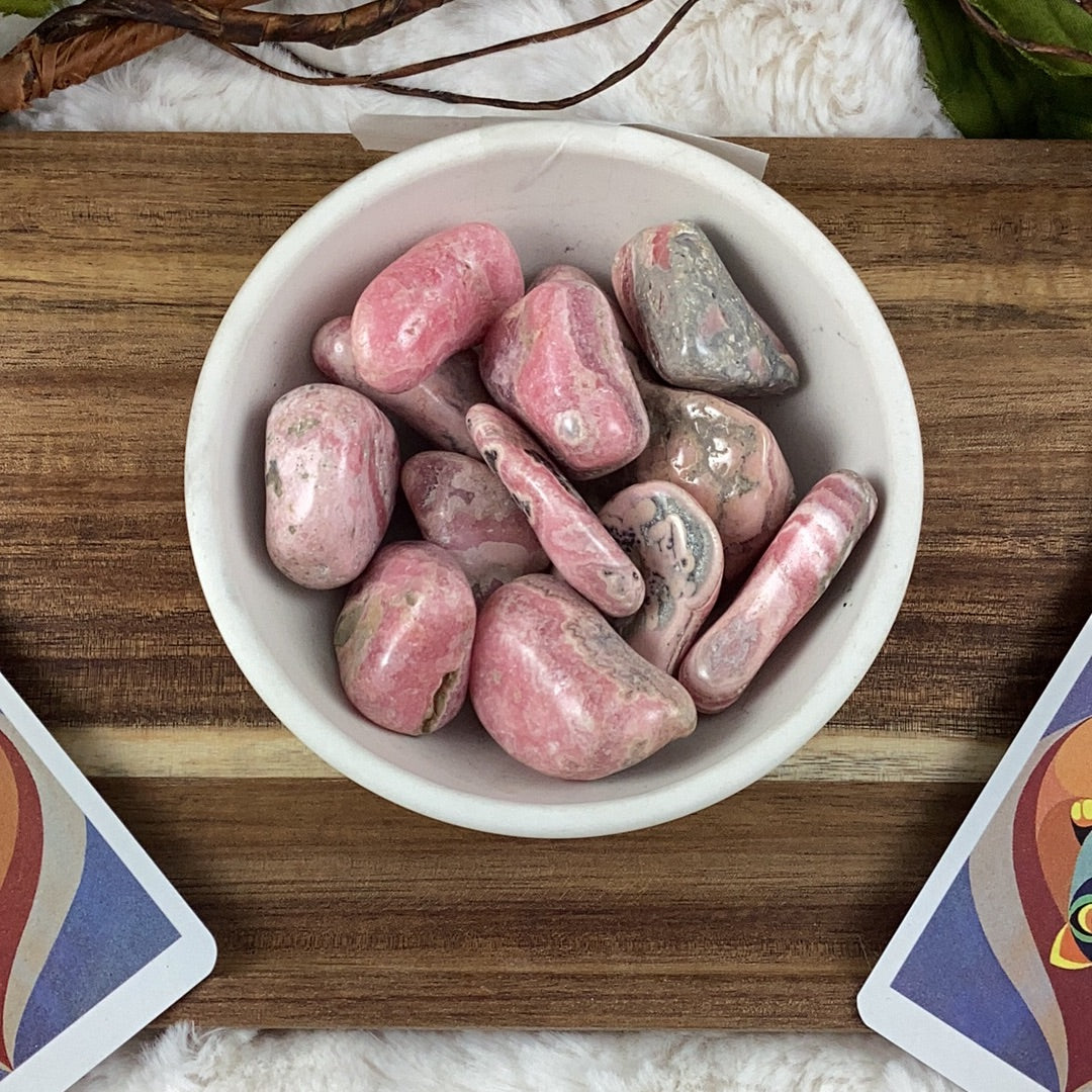 Rhodochrosite Tumbled Large – Just Witchy's