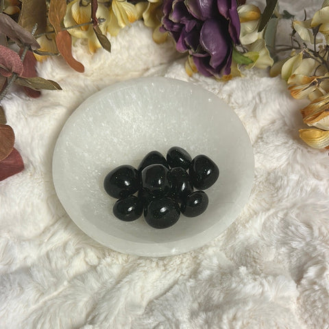 Green Goldstone Tumbled Large