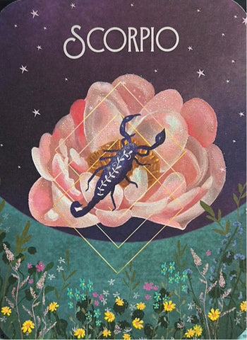 Scorpio Greeting Card for All Occasion