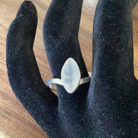 Moonstone Ring Marquise