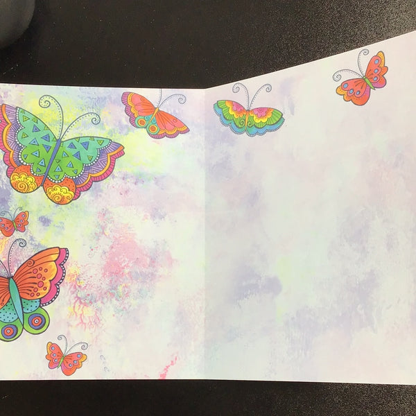 Inspiring greeting card