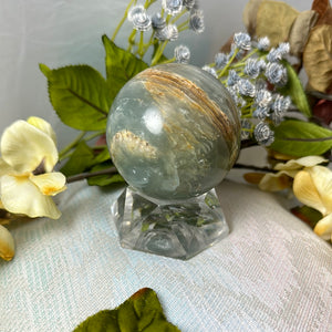 Lemurian Aquatine Sphere