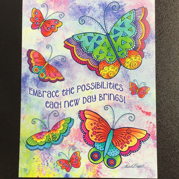 Inspiring greeting card