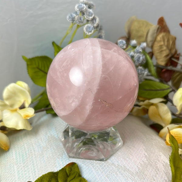 Rose Quartz Sphere