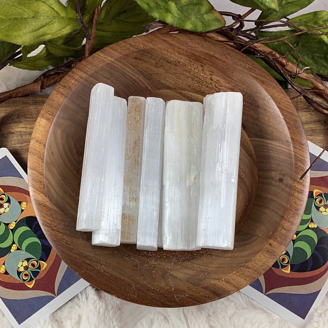 Selenite Stick Wand Large