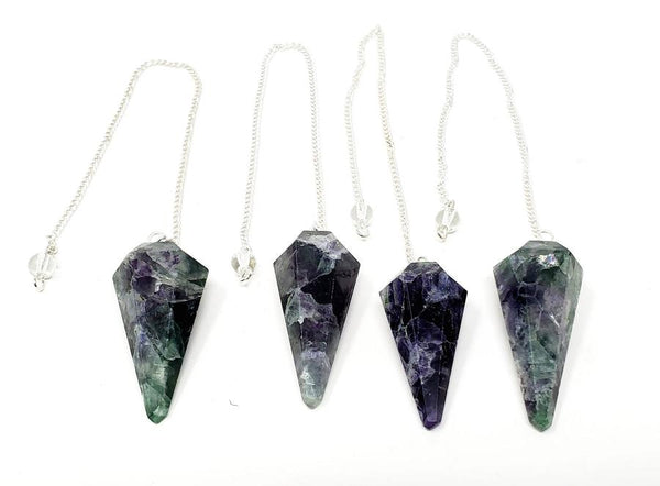 Multi Fluorite Pendulum with Chain