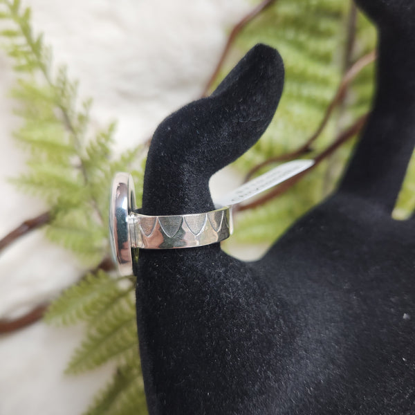 Chrysocolla Oval Ring