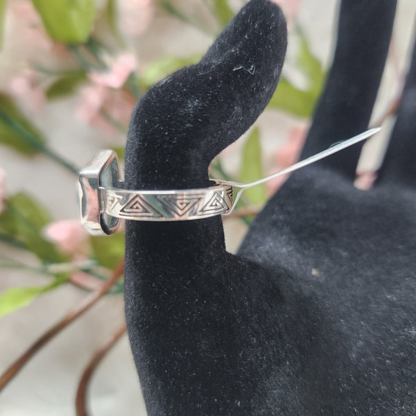 Aquamarine Rough Ring
