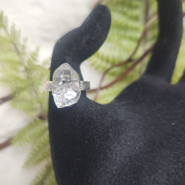 Herkimer Diamond Ring