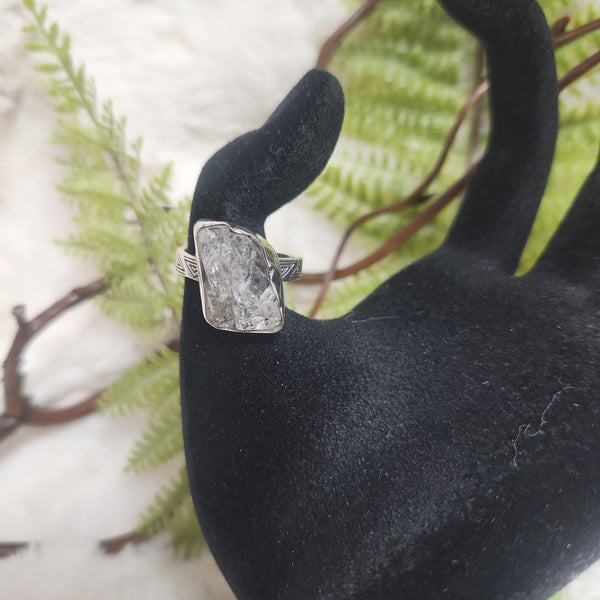 Herkimer Diamond Ring