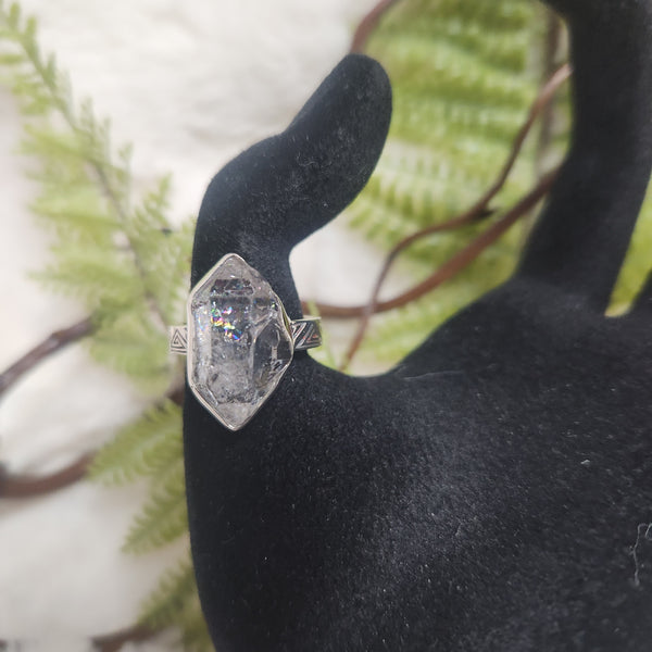 Herkimer Diamond Ring