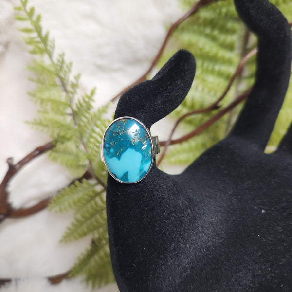 Chrysocolla Oval Ring