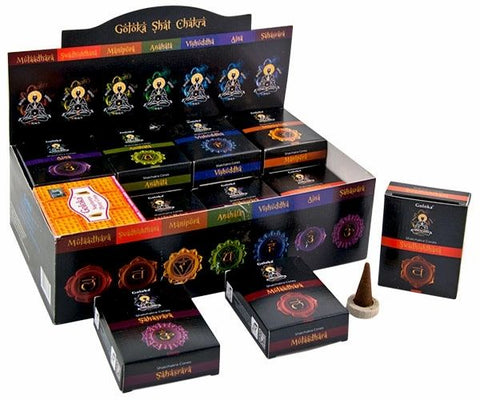 Goloka Crown Chakra Incense Cone