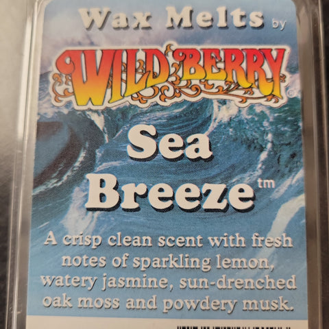 Wildberry Wax Melt Sea Breeze