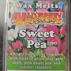 Wildberry Wax Melt Sweet Pea