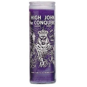 7 Day Candle John Conqueror Purple