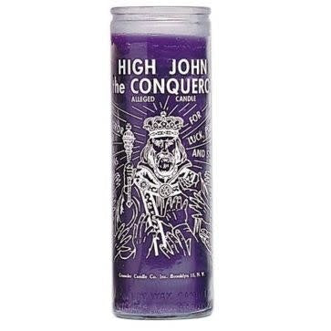 7 Day Candle John Conqueror Purple