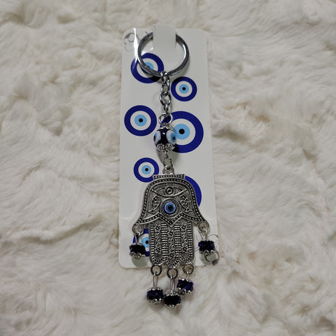 Evil Eye Hamsa Keychain