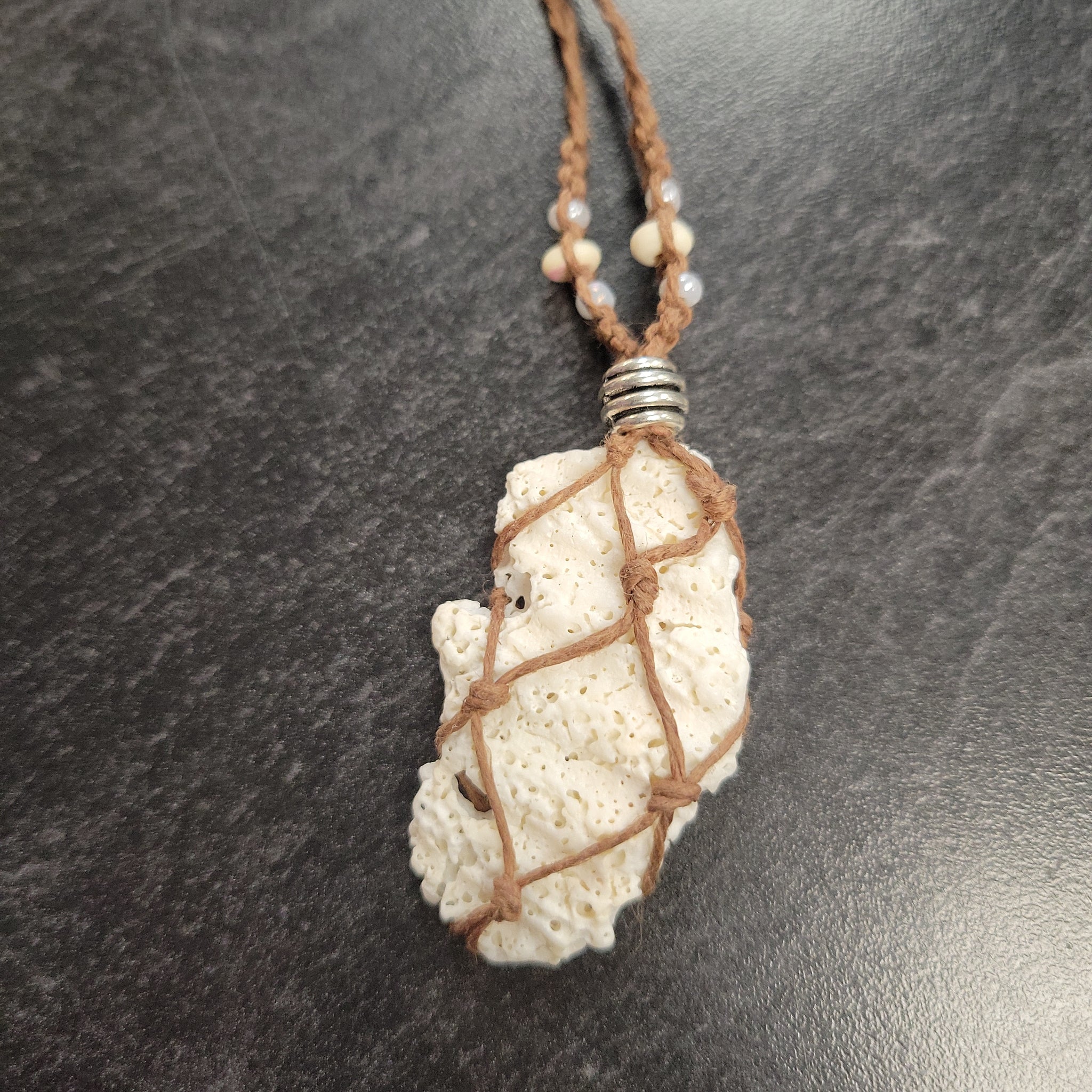 ELN Hemp Wrapped Stone Coral