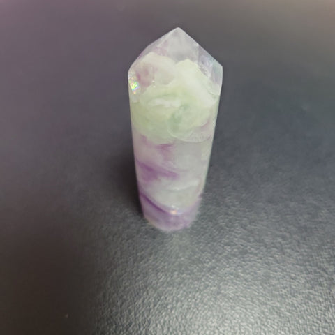 Watermelon Fluorite Cylinder