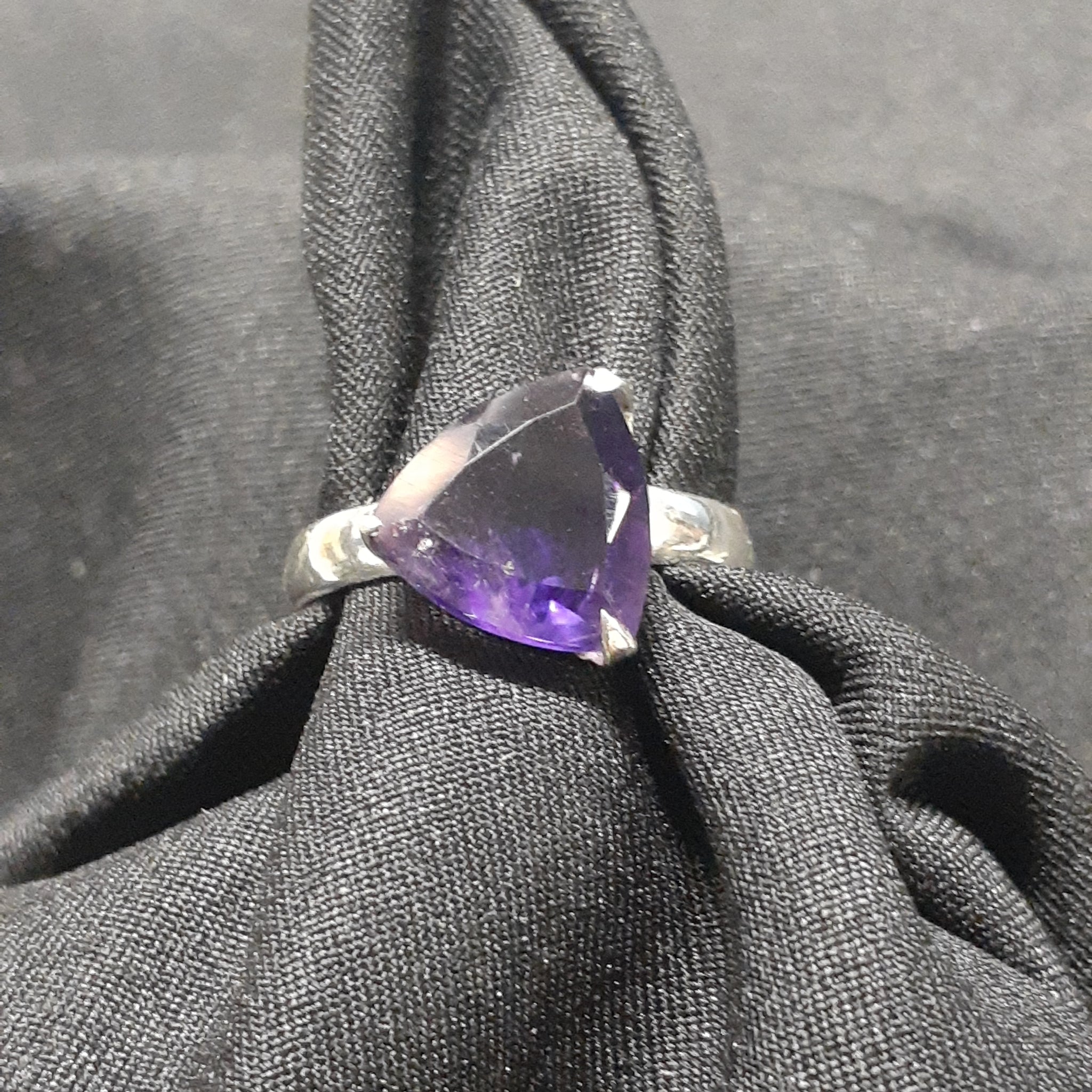 Amethyst Ring Triangle