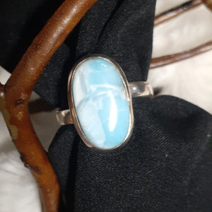 Larimar Oval Ring