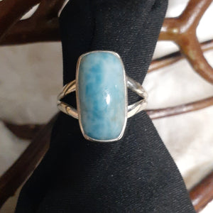 Larimar Rectangle Ring