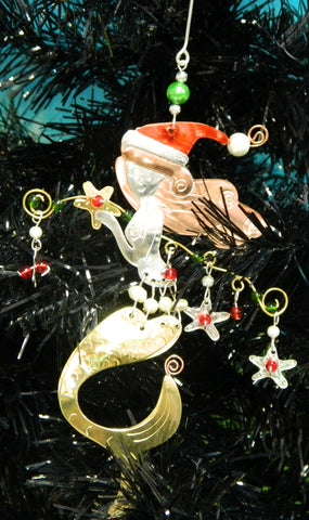 Mermaid Ornament Christmas Yule