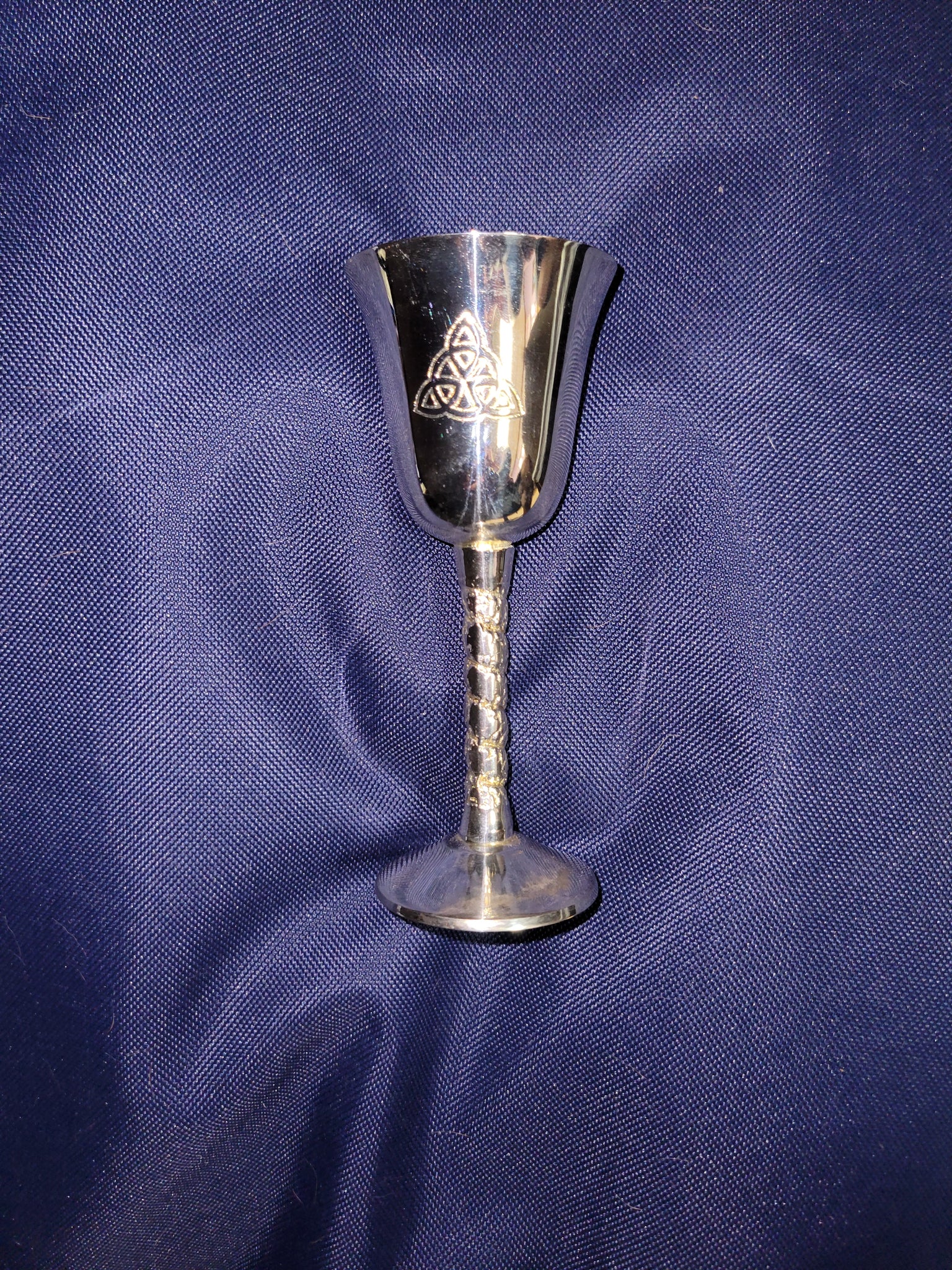 Silver Plated Triquetra Chalice